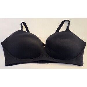 NWT Torrid Curve 360 Back Smoothing Wire-Free Push Up Bra Black 44DD